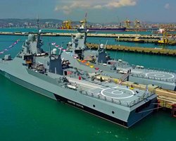 Морські дрони ГУР "Magura V5"  знищили патрульний корабель РФ "Сергей Котов" (відео)