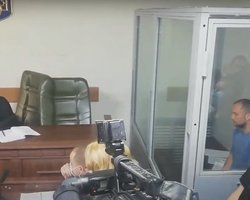 Голосеевский стрелок рассказал, почему выстрелил и устроил пожар в квартире (видео)