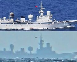 "Очі та вуха" Піднебесної: китайський шпигунський корабель наблизився до вод Тайваню (фото)