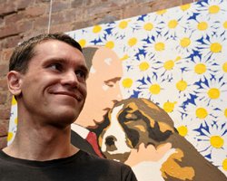 На художественной выставке Путина изобразили добрейшей души человеком