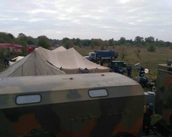 ГСЧС: Из Калиновки эвакуировали 24 тыс. человек, одна женщина пострадала