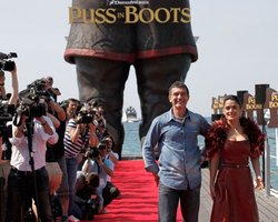 В Канне Антонио Бандерас представил мультфильм Кот в сапогах