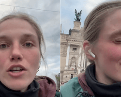 "Не люди, а свині": жінка поскаржилася на глядачів львівського театру (відео)