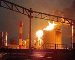 "Елочка гори!": в Туапсе дроны поразили местную нефтебазу (видео)