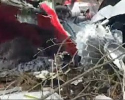 В Интернет попало неизвестное видео катастрофы под Смоленском