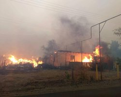 Пожары в Луганской области: за полностью утраченное жилье выплатят 300 тысяч гривен