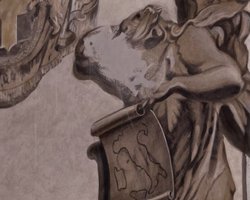 Наказ Ватикану: у Римі з фрески ангела стерли обличчя Мелоні, — ЗМІ (фото)