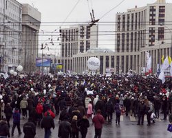 МВД РФ сообщило о 230 тысячах участников уличных акций в России