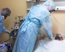 Київські лікарі повідомляють про 100% заповнюваності ряду ковідних лікарень