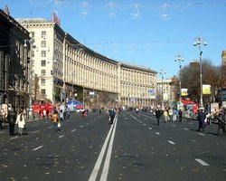 Во время проведения Евро-2012 Крещатик будет перекрыт