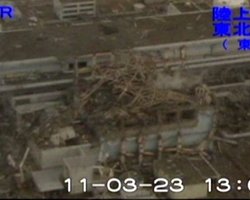 Опубликовано видео с аварийной японской АЭС Фукусима-1
