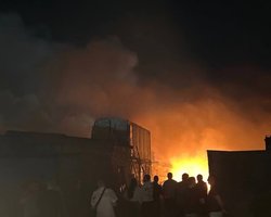 В Московской области прогремели взрывы: в Домодедово вспыхнул пожар, – соцсети (фото, видео)