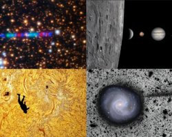 Гість з іншого світу і людина, яка падає на Сонце: найкращі космічні фотографії 2025 року (фото)