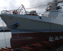 ГУР знищила корабель "Сергей Котов": у модулі для озброєння РФ розмістила спортзал (відео)