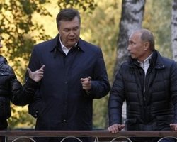 Янукович - Путину: Украинскому народу не за что вас винить