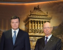 Янукович хочет провести саммит Давосского форума в Киеве