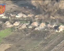"Гонялись несколько дней": Силы обороны испепелили вторую российскую "Нону" под Бахмутом (видео)