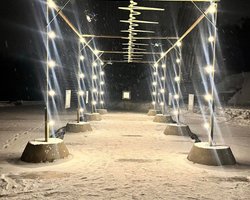 У Києві встановили антидроновий тунель (фото, відео)