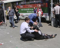 МВД: Организаторы взрывов в Днепропетровске требовали 4,5 млн долларов