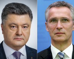 Порошенко и Столтенберг договорились о срочном созыве Комиссии Украина-НАТО