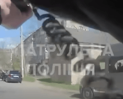 В Ивано-Франковске произошла стрельба: двое водителей поссорились на дороге (видео)