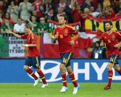 Сборная Испании разгромила футболистов Ирландии на Евро-2012