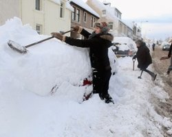 Штат Колорадо завалило слоем снега в 2,5 метра