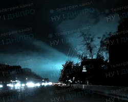 Яркая вспышка в Днепре: свет в городе пропал после необычного явления (видео)