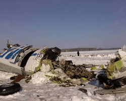 Названа основная версия крушения самолета под Тюменью