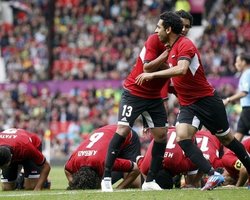 Футбол на Олимпиаде. Матч между Египтом и Новой Зеландией закончился ничьей