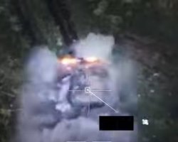 Вместо прорыва детонировал: ВСУ разнесли танк-сарай россиян на Купянском направлении (видео)