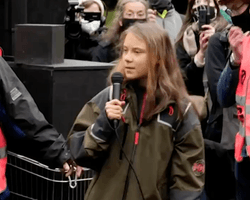 Грета Тунберг высказалась о подрыве Каховской ГЭС после общения с Зеленским (видео)