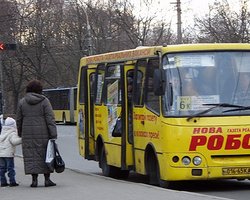 Из центра Киева выгонят маршрутки