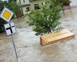 В Чехии из-за наводнений нарушено железнодорожное сообщение