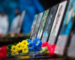 Как Украина отмечала День Свободы и Достоинства