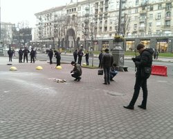 Годовщина Майдана: в центре Киева подорвали подозрительный предмет