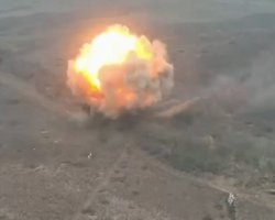 "Гвоздика" работает: ВСУ уничтожили российский склад противотанковых мин (видео)