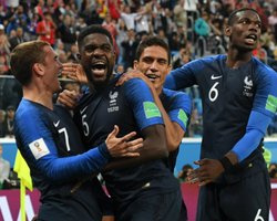 Сборная Франции выигрывает чемпионат мира-2018