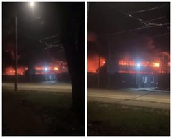 В российском Таганроге взрывы и пожар: пылает завод, который обеспечивает ВС РФ дронами, — соцсети (видео)