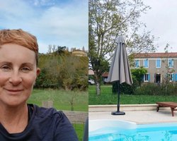 Женщина сменила дом в городе на коттедж в сельской местности с уборщицей