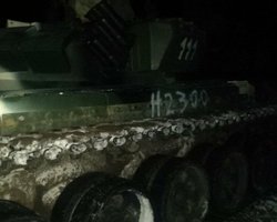 В Беларуси протестующий поджег танк