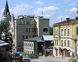 Андреевский спуск закрыли на реконструкцию