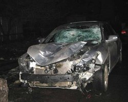 В Лисичанске иномарка сбила насмерть трех человек на переходе