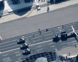 Bayraktar TB2 показал парад на День независимости с многокилометровой высоты (видео)