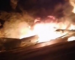 Под Харьковом разбился военный самолет с курсантами: у выживших ожоги 90% тела