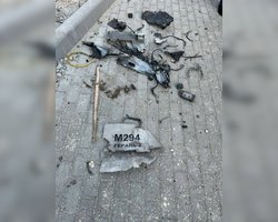 Оккупанты повторно атаковали Киев дронами-камикадзе (фото, видео)