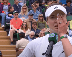 "Очень сложный день для жителей Украины": Свитолина расплакалась после выхода в 1/4 Уимблдона