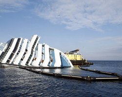 На подъем лайнера Costa Concordia потратят 300 млн евро