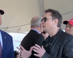 "Чудовий прояв близькості": Трамп і Маск разом дивились на запуск ракети Starship (відео)