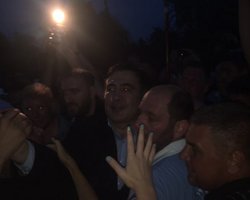 Саакашвили уже в Украине